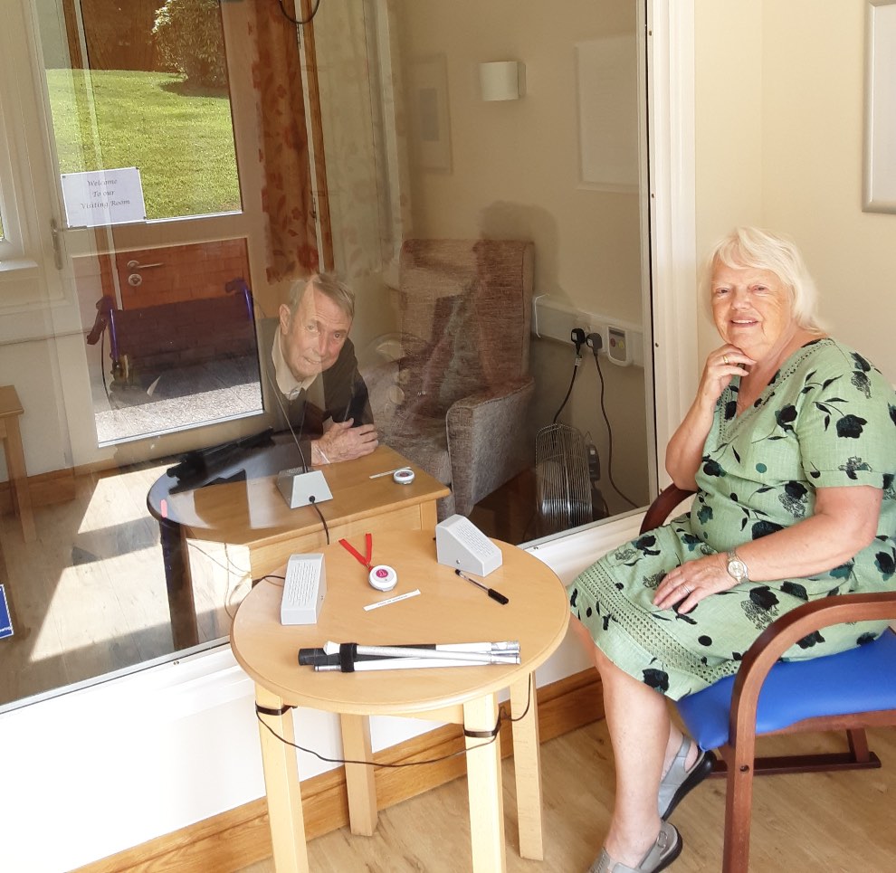 Exeter care home residents reunite with loved ones in Home’s new